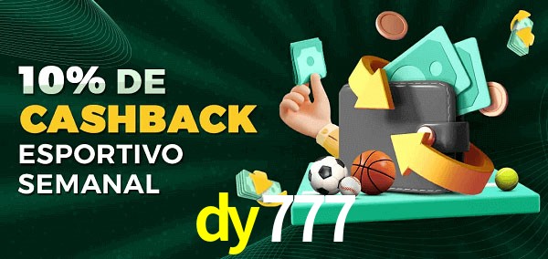 10% de bônus de cashback na dy777